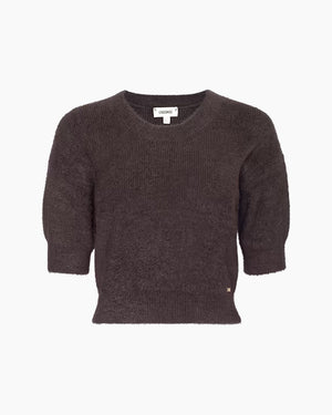 GUINEVERE CROPPED PULLOVER / DARK JAVA