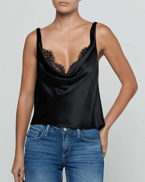 EVADNE COWL / BLACK