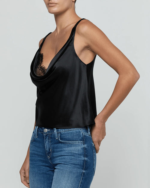 EVADNE COWL / BLACK