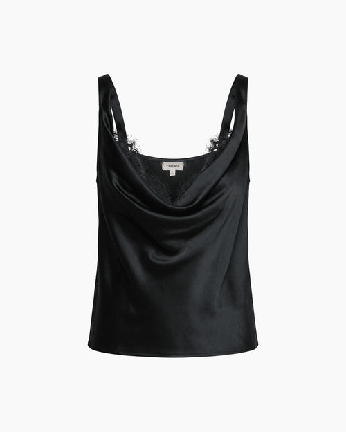 EVADNE COWL / BLACK