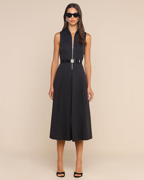 KOLTON MIDI DRESS / BLACK