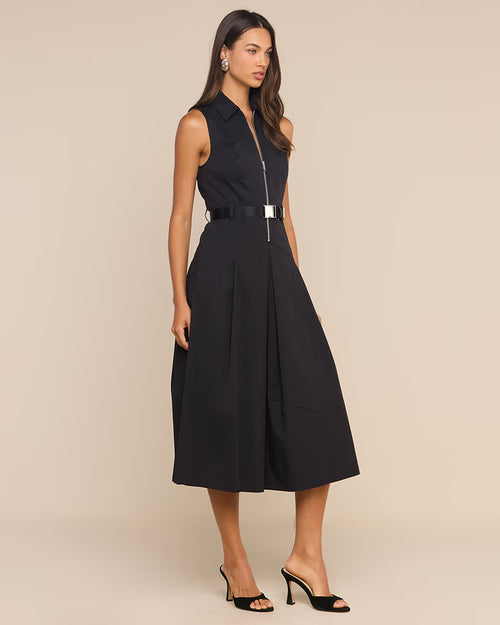 KOLTON MIDI DRESS / BLACK