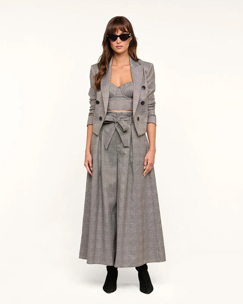LILA TWEED BLAZER / GREY PLAID