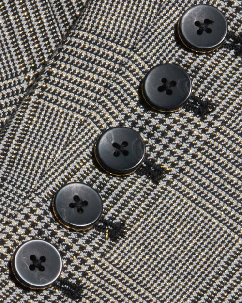 LILA TWEED BLAZER / GREY PLAID