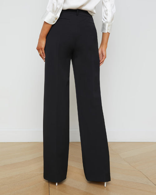 LIVVY STRAIGHT LEG TROUSER / BLACK