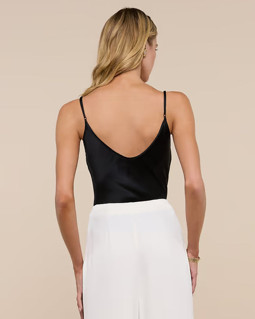 LEXI SILK CAMISOLE / BLACK
