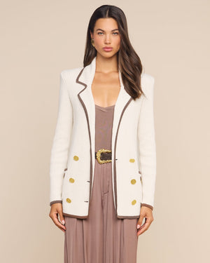 RANCH KNIT BLAZER / IVORY