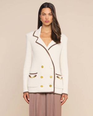 RANCH KNIT BLAZER / IVORY