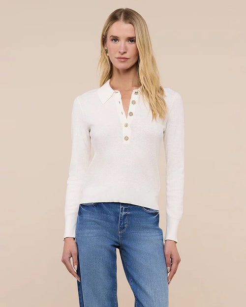 STERLING SWEATER / IVORY / JEWEL
