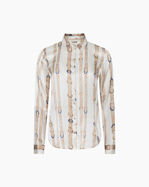 TYLER BLOUSE / BELT STRIPE