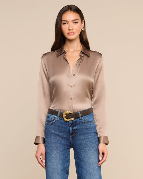 TYLER BLOUSE / LIGHT CARDAMOM