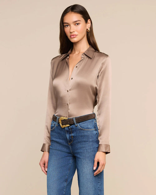 TYLER BLOUSE / LIGHT CARDAMOM