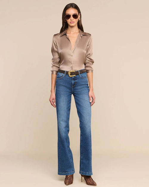 TYLER BLOUSE / LIGHT CARDAMOM