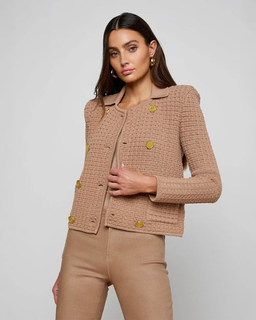 CHARLIE JACKET / CAPPUCCINO / GOLD