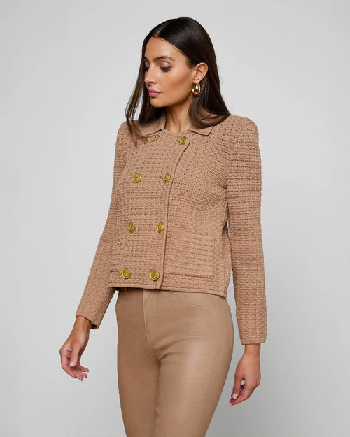 CHARLIE JACKET / CAPPUCCINO / GOLD