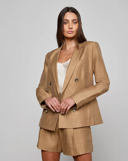 COLIN BLAZER / LATTE