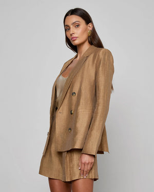 COLIN BLAZER / LATTE