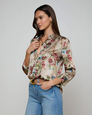 DANI BLOUSE / FLORAL TAPESTRY