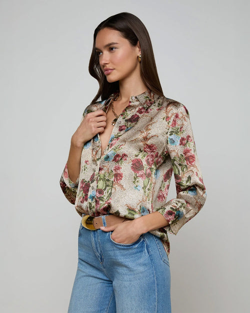DANI BLOUSE / FLORAL TAPESTRY