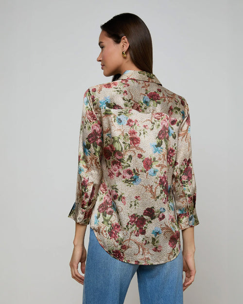 DANI BLOUSE / FLORAL TAPESTRY