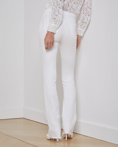 RUTH STRAIGHT JEAN / BLANC