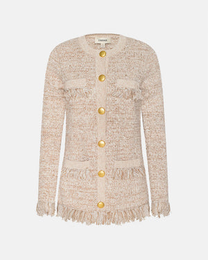 KASTORIA FRINGE CARDIGAN / BOUCLE