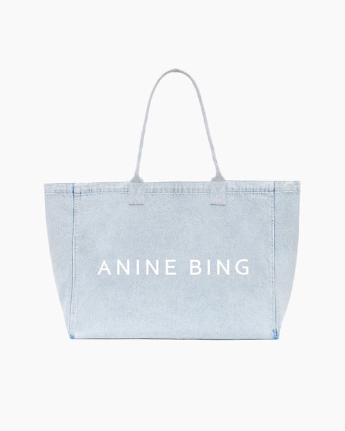 LEO DENIM TOTE / LUCID BLUE