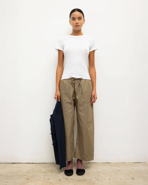 LAURA SLIM FIT TEE / WHITE