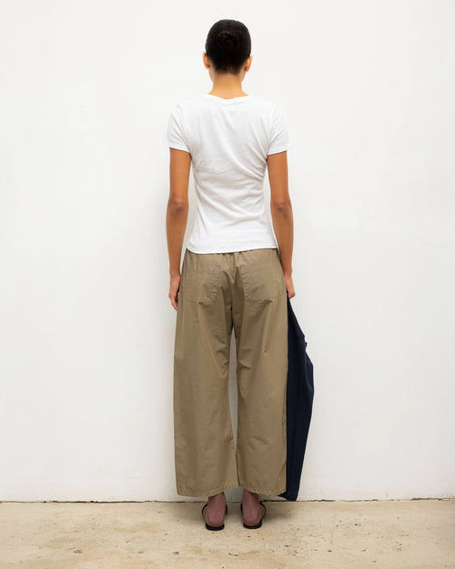 LAURA SLIM FIT TEE / WHITE