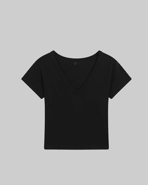 MARGO V NECK / BLACK