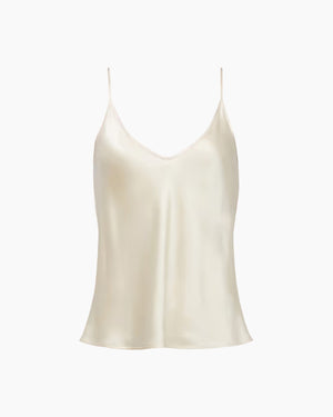 LEXI SILK CAMISOLE / PEARL