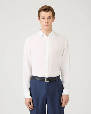 LINEN SHIRT / WHITE