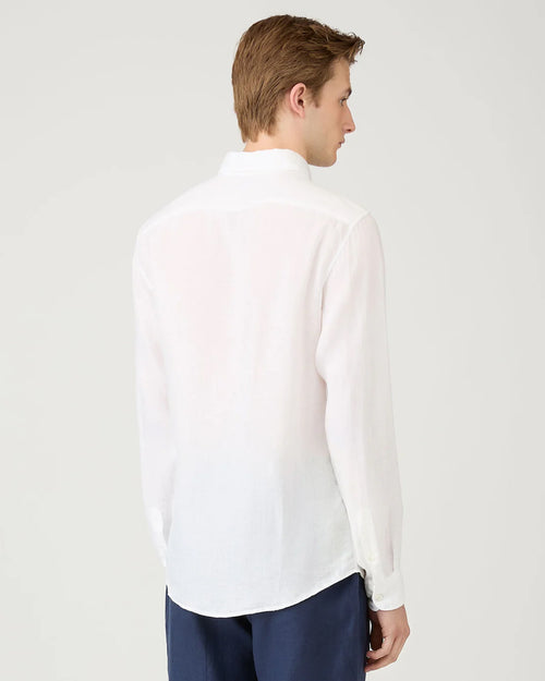LINEN SHIRT / WHITE