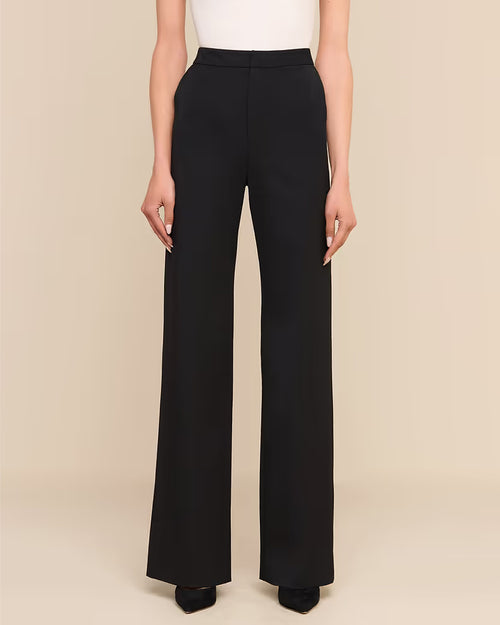 LIVVY STRAIGHT LEG TROUSER / BLACK