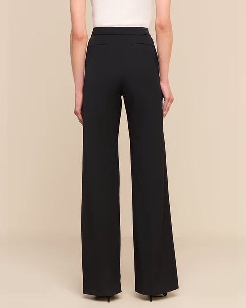 LIVVY STRAIGHT LEG TROUSER / BLACK