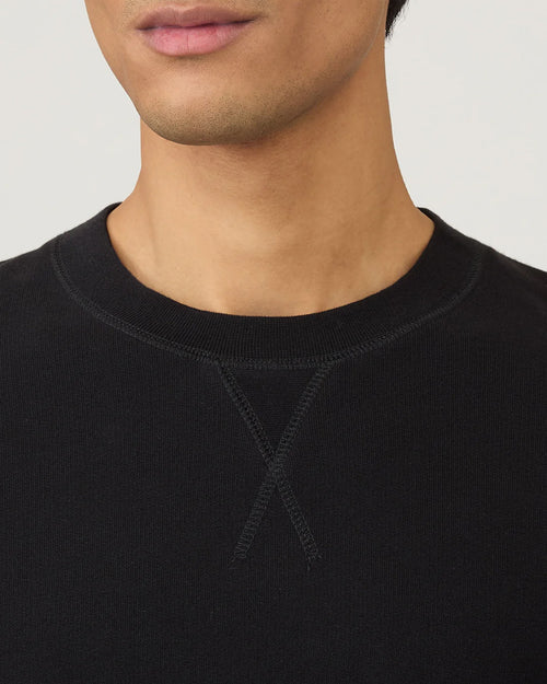 LOOPBACK SWEATSHIRT / BLACK