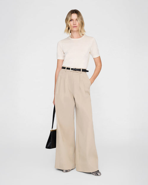 LOU TROUSER / BEIGE
