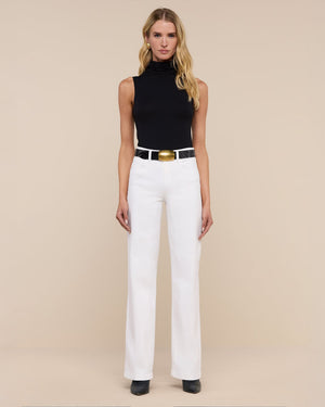 CLAYTON WIDE JEAN / BLANC