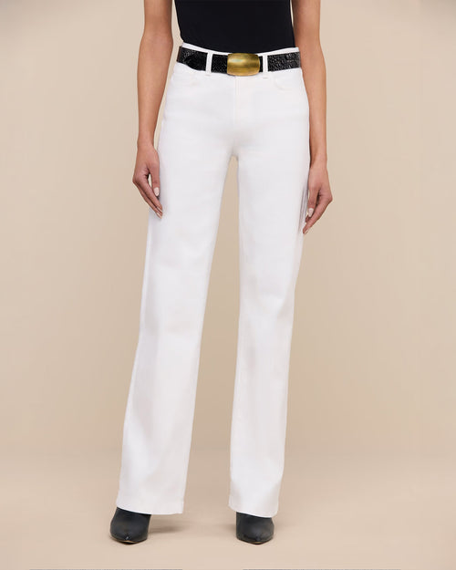 CLAYTON WIDE JEAN / BLANC