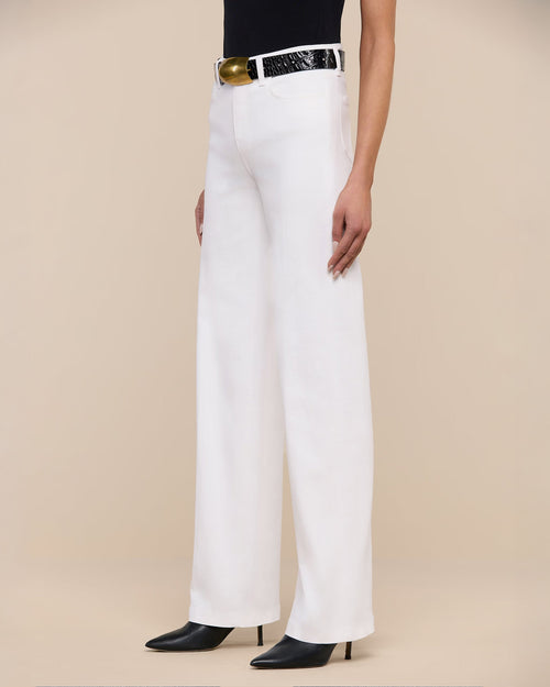 CLAYTON WIDE JEAN / BLANC