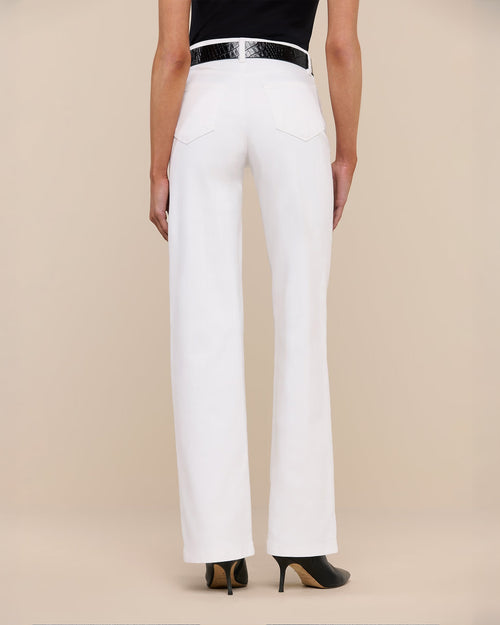 CLAYTON WIDE JEAN / BLANC