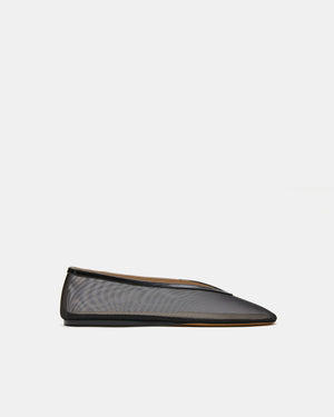 LUNA MESH SLIPPER / BLACK