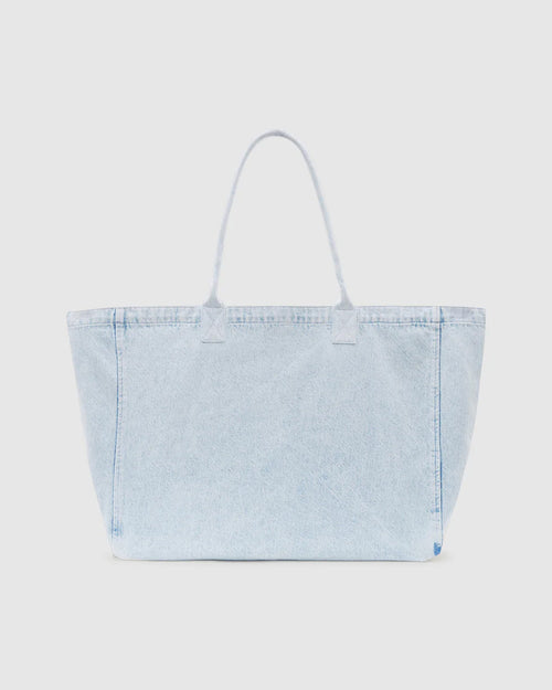 LEO DENIM TOTE / LUCID BLUE