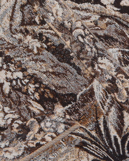 LIAN COLLARLESS JACKET / SCENIC TAPESTRY