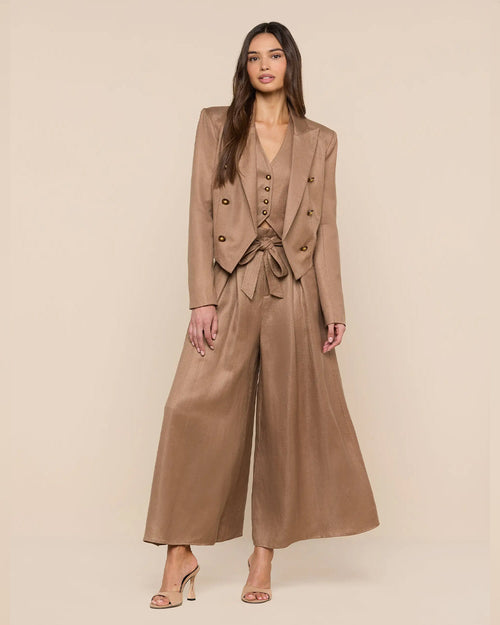 LILA BOXY BLAZER / BARLEY