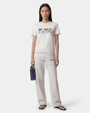 BE NICE ESSENTIAL TEE / HEATHER GRAY