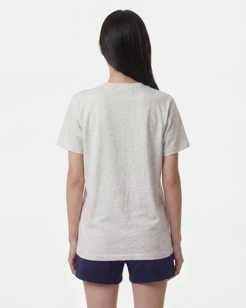 USA WELLNESS CLUB T-SHIRT / HEATHER GRAY