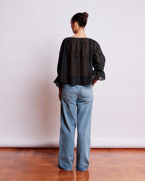 WINTER BON BLOUSE / BLACK