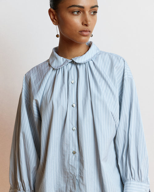 DUNE SHIRT / CLOUD GREY STRIPE