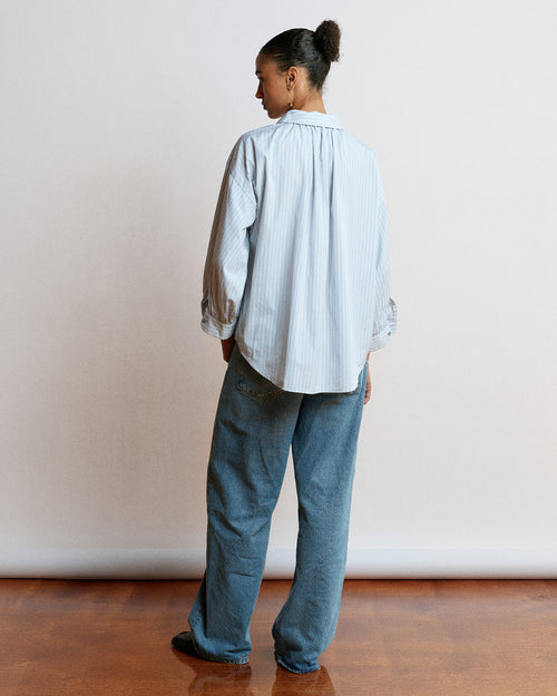 DUNE SHIRT / CLOUD GREY STRIPE